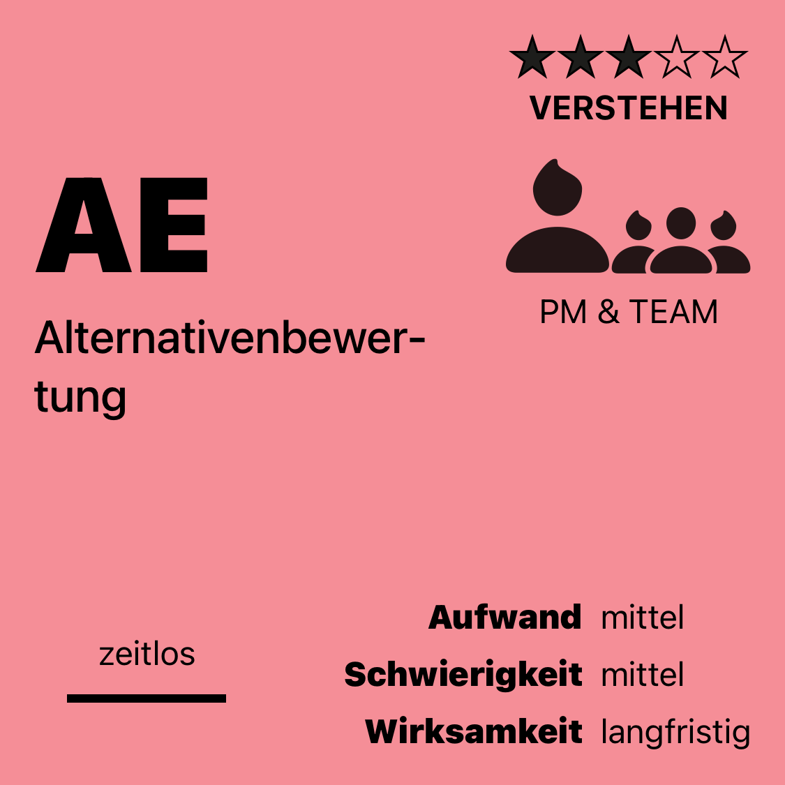 AE | Alternativenbewertung