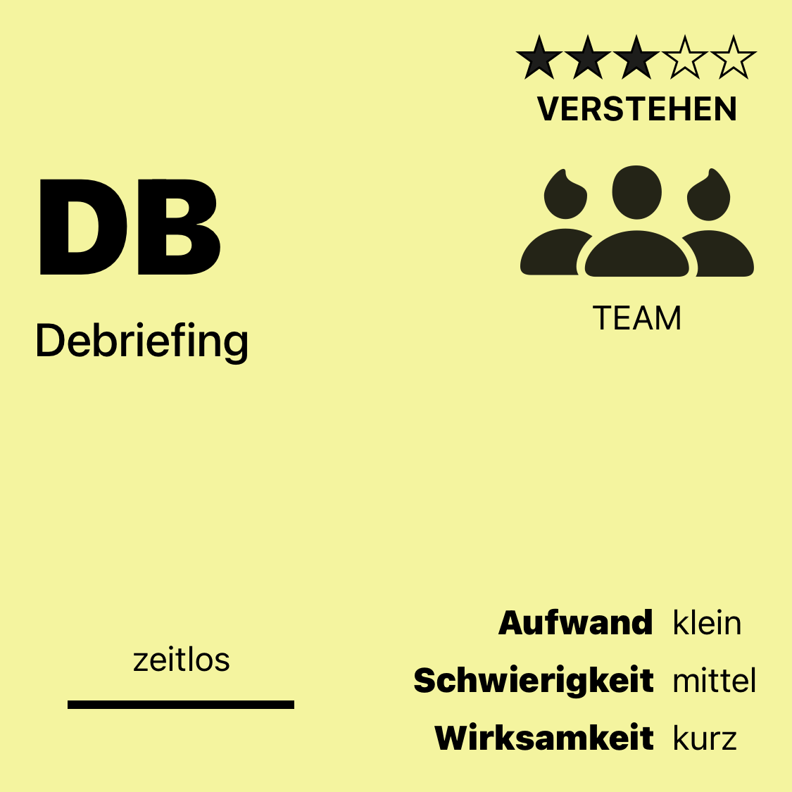DB | Debriefing